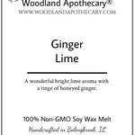 Soy Wax Melts - Ginger Lime
