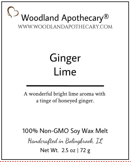 Soy Wax Melts - Ginger Lime