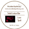 Solid Lotion Bar - Love Spell