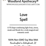Soy Wax Melts - Love Spell
