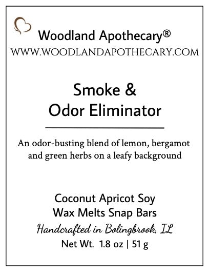 Wax Melt Snap Bar - Smoke & Odor Eliminator