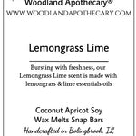 Wax Melt Snap Bar - Lemongrass Lime