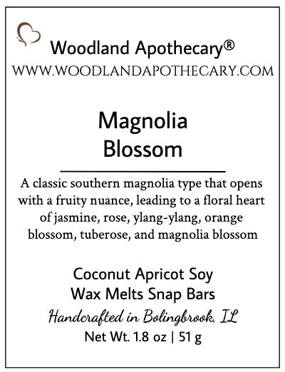 Wax Melt Snap Bar - Magnolia Blossom