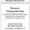 Wax Melt Snap Bar - Plumeria Honeysuckle Rose