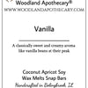 Wax Melt Snap Bar - Vanilla