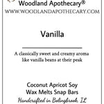 Wax Melt Snap Bar - Vanilla