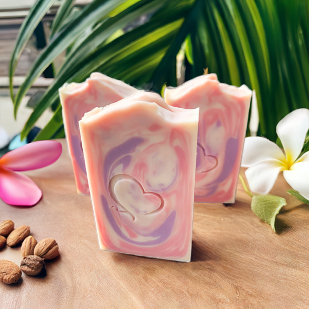 Plum Rose (Plumeria Honeysuckle Rose) Soap