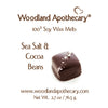 Sea Salt & Cocoa Beans Soy Wax Melt | Woodland Apothecary®