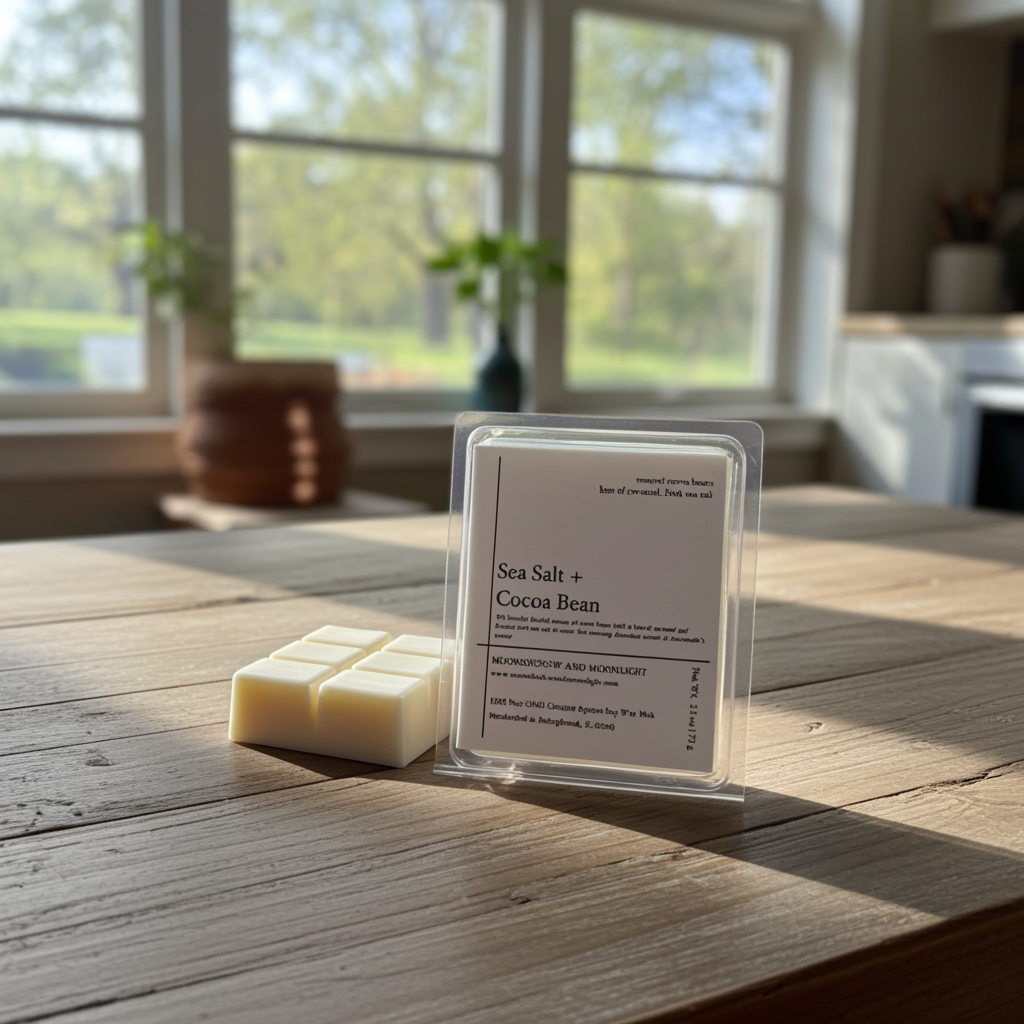 Soy Wax Melts - Sea Salt & Cocoa Bean