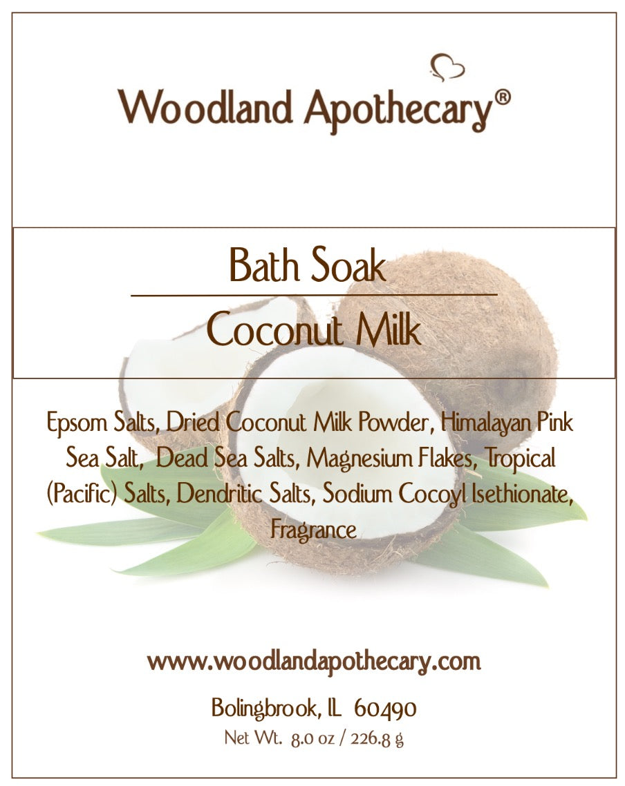 Coconut Milk Bath Soak