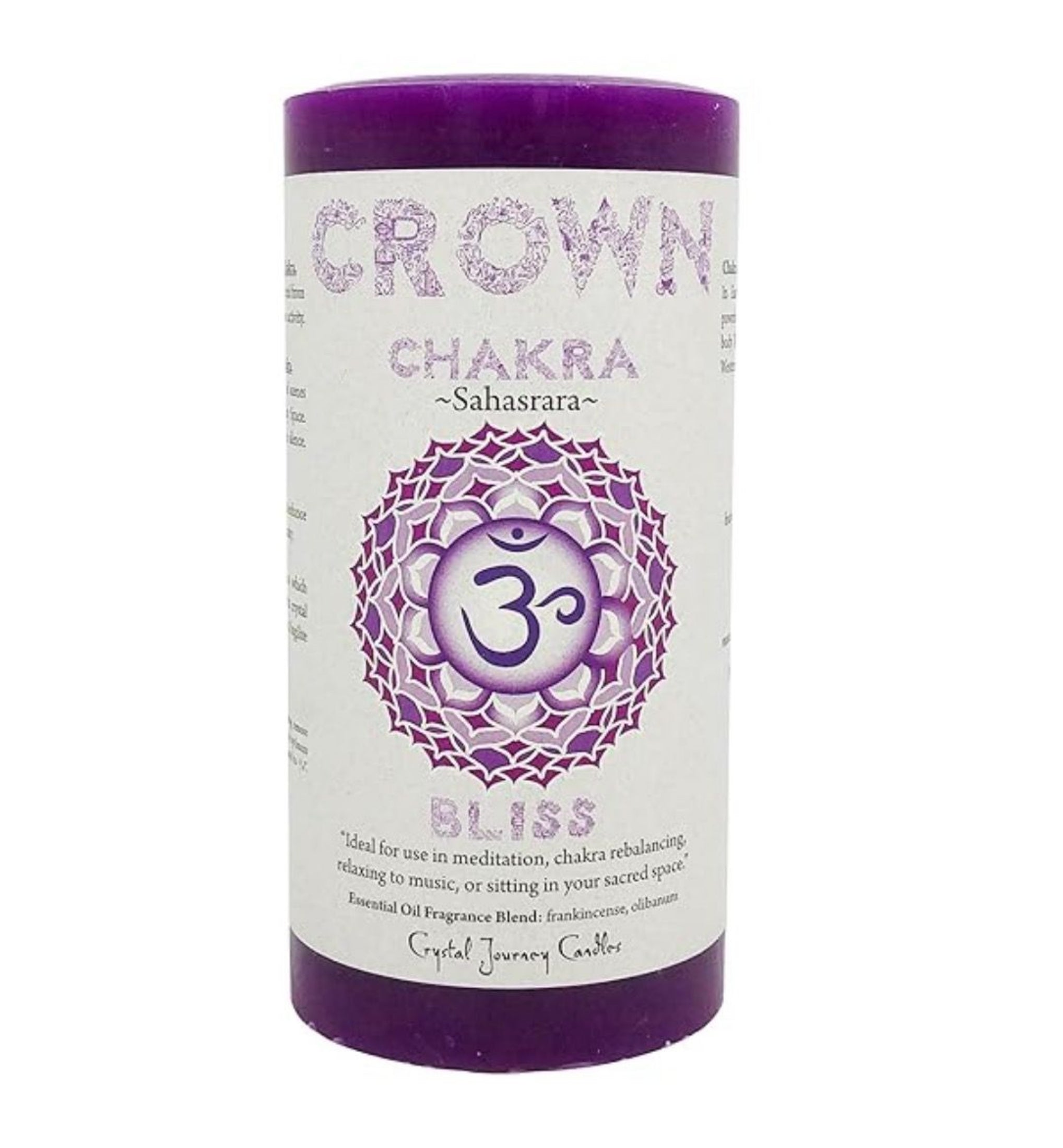 Candle - Crown Chakra Pillar Candle