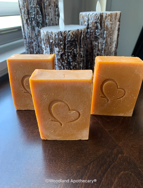 Carrot, Milk, and Honey Soap