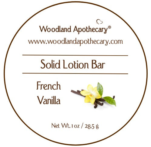 Solid Lotion Bar - French Vanilla