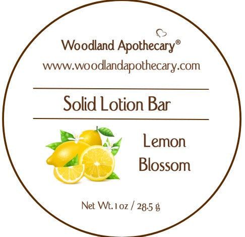 Solid Lotion Bar - Lemon Blossom