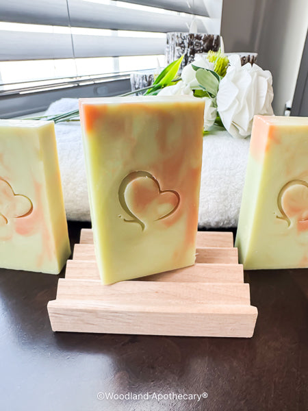 Lime, Basil, and Mandarin Orange Soap