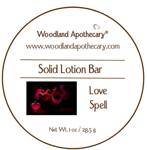 Solid Lotion Bar - Love Spell