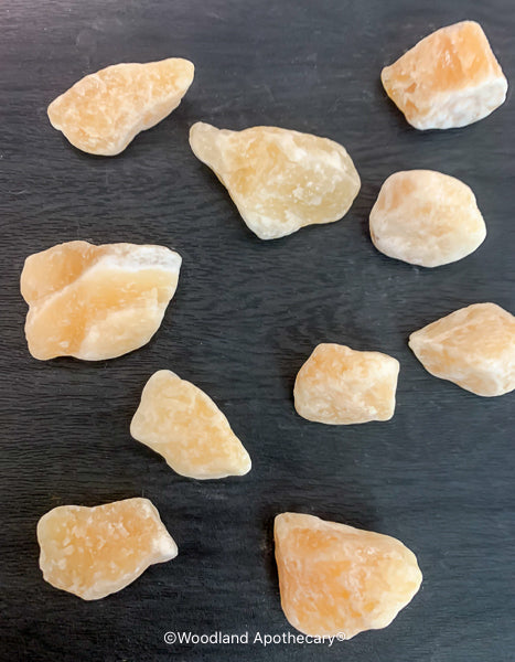 Crystals - Orange Calcite Chunks