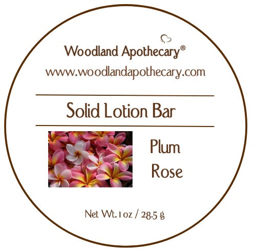 Solid Lotion Bar - Plum Rose