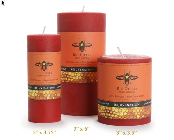 Candle - Pure Beeswax Rejuvenation Pillar Candle