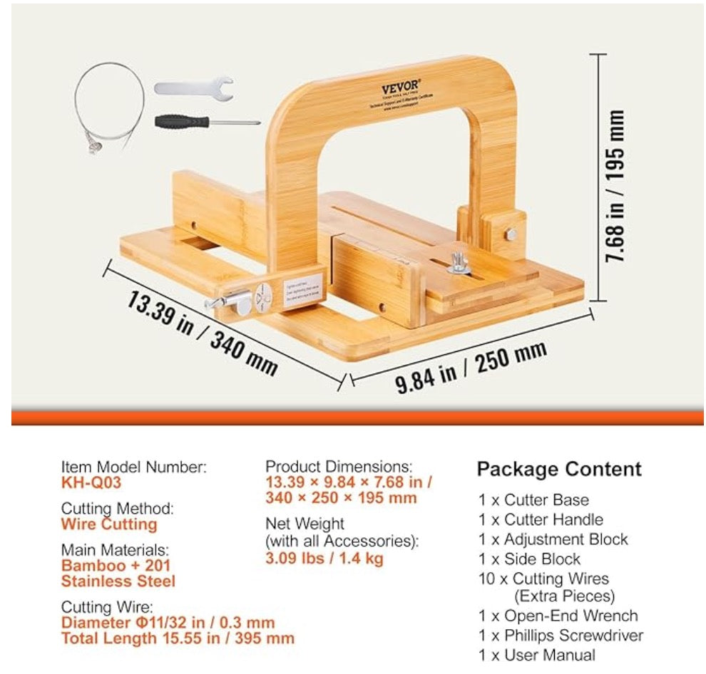 Single Bar Soap Cutter