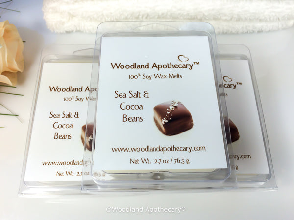 Soy Wax Melts - Sea Salt & Cocoa Bean