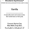 Wax Melt Snap Bar - Vanilla
