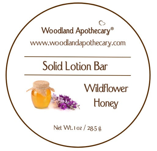 Solid Lotion Bar - Wildflower Honey