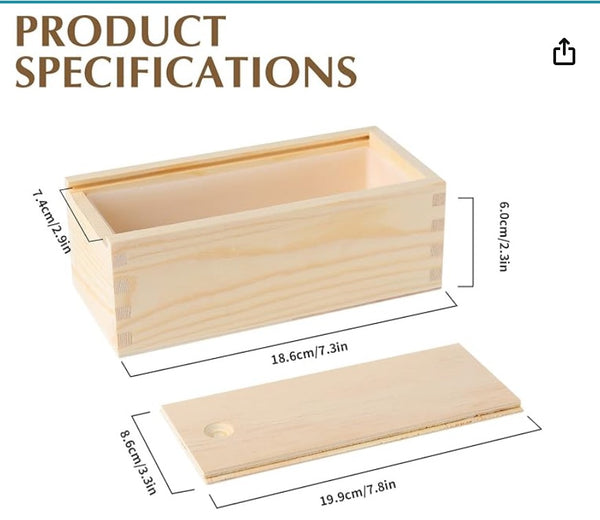 Wood Soap Mold - 2 lb