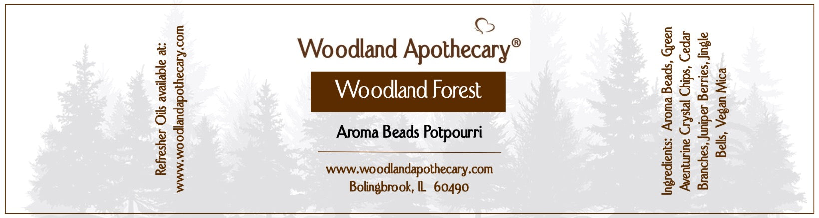 Scented Aroma Beads Potpourri - Woodland Forest