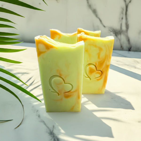 Lime, Basil, and Mandarin Orange Soap