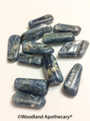 Blue Kyanite Tumbled Stones | Woodland Apothecary®