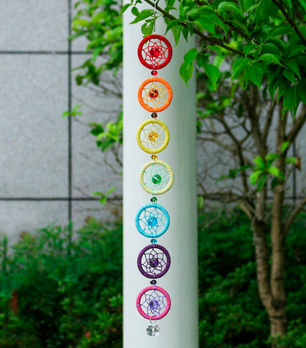 Chakra Dream Catcher Wall Hanging | Woodland Apothecary®