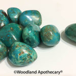 Chrysocolla Tumbled Stones | Woodland Apothecary®
