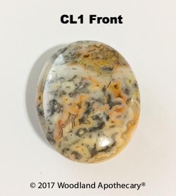 Crazy Lace Agate Palm Stones | Woodland Apothecary®