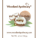 Creamy Coconut Wax Melts | Woodland Apothecary®