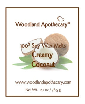 Creamy Coconut Wax Melts | Woodland Apothecary®