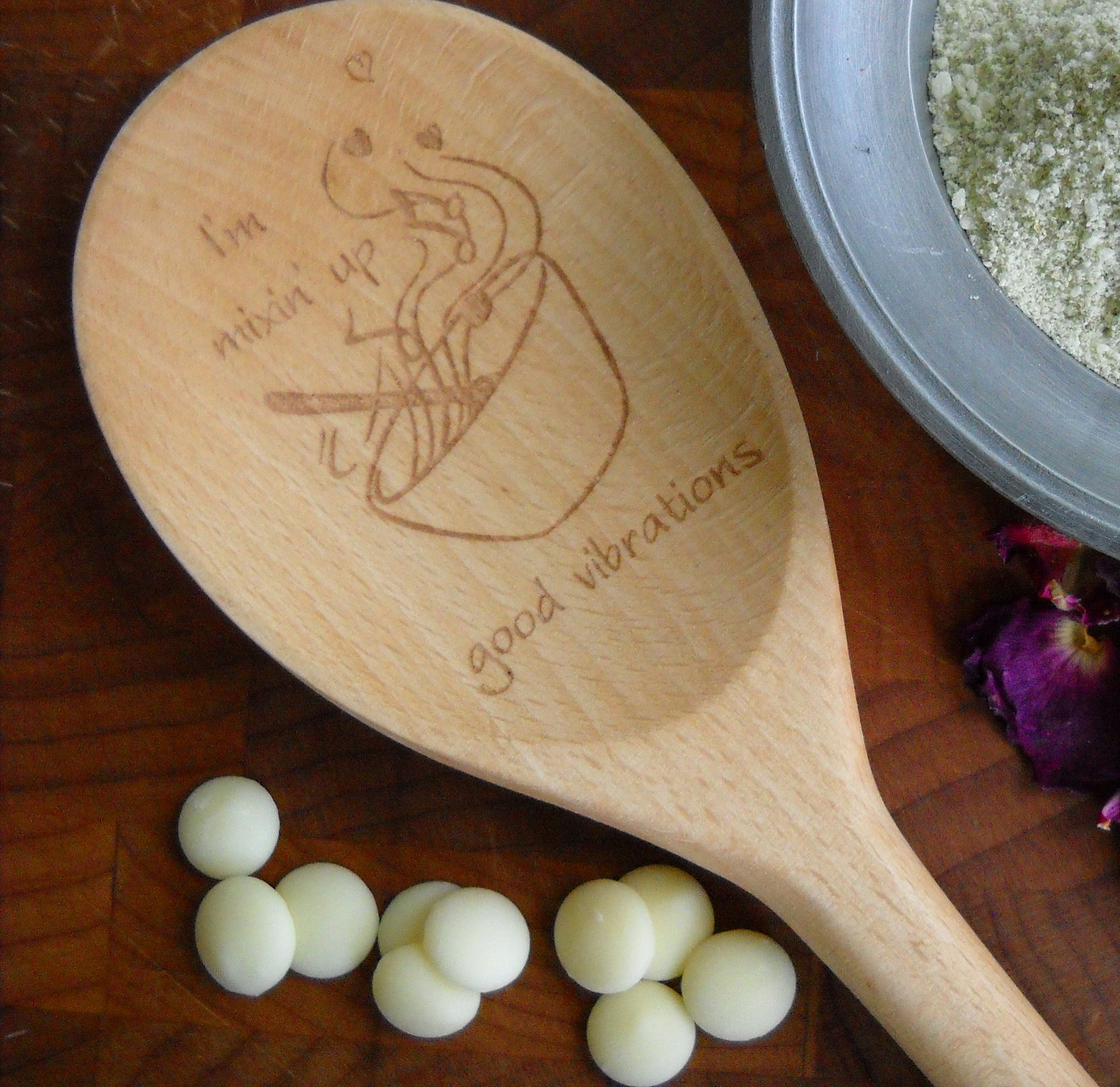 Enchanted Wooden Spoons (My Kitchen Wand) | Woodland Apothecary®