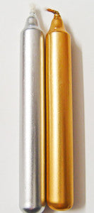 Chime Candles - Silver or Gold | Woodland Apothecary®