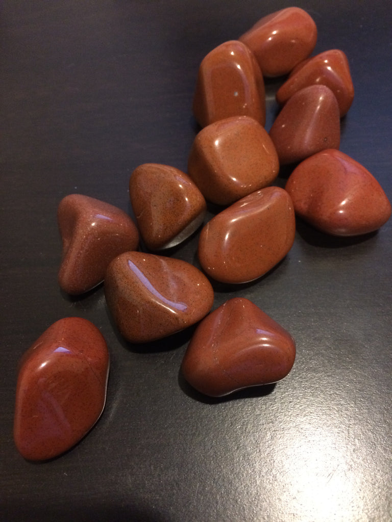 Red Jasper Tumbled Stones | Woodland Apothecary®