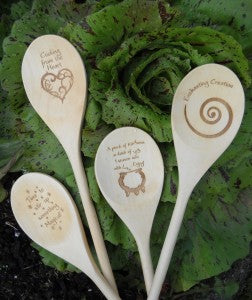 Enchanted Wooden Spoons - A pinch of Kindness | Woodland Apothecary®