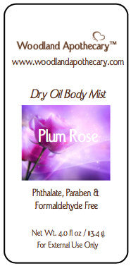 Dry Oil Body Mist - Plum Rose