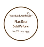 Plum Rose Solid Perfume | Woodland Apothecary®
