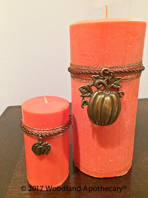 Pumpkin Spice Pillar Candle |  Woodland Apothecary®
