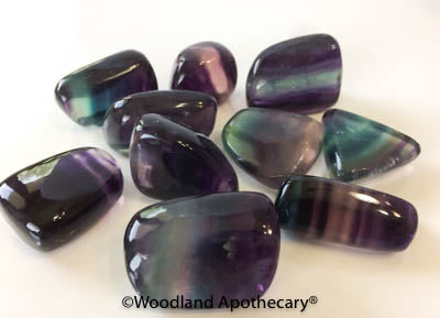 Tumbled Stones - Rainbow Fluorite | Woodland Apothecary®