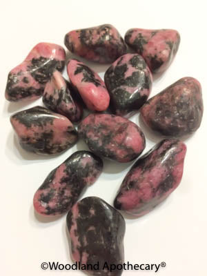 Rhodonite (Madagascar)Tumbled Stones | Woodland Apothecary®