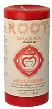 Root Chakra Pillar Candle | Woodland Apothecary®