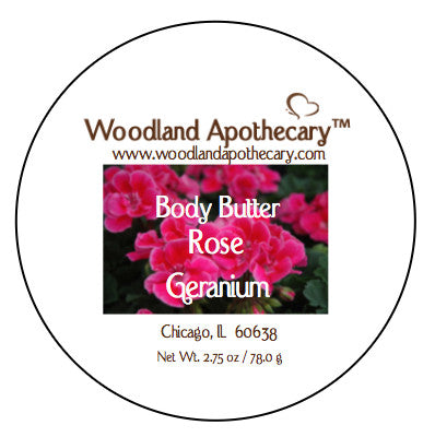 Whipped Body Butter - Rose Geranium