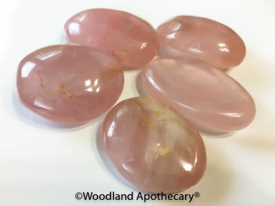 Palm Stones - Rose Quartz