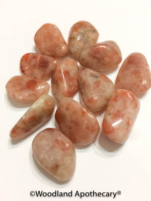 Sunstone Tumbled Stones | Woodland Apothecary®