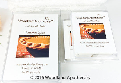 Pumpkin Spice Soy Wax Melts | Woodland Apothecary®